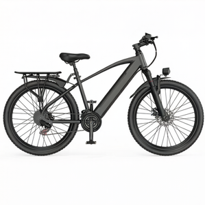 Bicicleta Eléctrica de Montaña de 26 Pulgadas, 36V, 10.5AH, con Batería de Litio Desmontable, Motor Trasero sin Escobillas, 7 Velocidades, Cuadro de Acero de Alto Carbono - Product Image 2