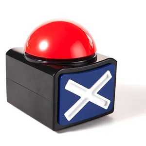 Game Answer Buzzer Alarm Button With Sound Light Trivia Quiz Got Talent Buzzer Toys Play Button Game Toys