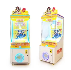 Máquina Expendedora de premios que funciona con monedas, máquina de juego de pegatinas con Clip giratorio gratis, combinación de máquina de aperitivos y garras, Juego - Product Image 3