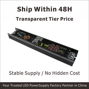 Stock en gros HRS 24V 250W Driver AC-DC Triac à coupure de phase 1-10V Faible luminosité Dégradation 60% Sans scintillement Garantie 3 ans Éclairage hôtelier - Product Image 4