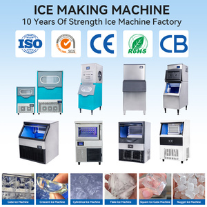 Machine à glaçons automatique commerciale haute capacité 100kg 200kg 300kg 400kg 500kg pour la production de glaçons en cubes pour la vente en gros et l'industrie - Product Image 6