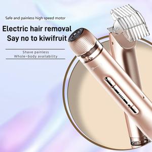 Rechargeable Women Dual Head Lady Shaver 2 in 1 Waterproof Hair Removal Epilator Portable Trimmer - Product Image 4