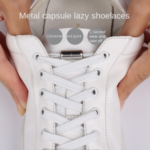 <span class=keywords><strong>Lacets</strong></span> élastiques sans nœuds à verrouillage métallique, installation rapide, <span class=keywords><strong>lacets</strong></span> extensibles pour enfants et adultes, toutes <span class=keywords><strong>baskets</strong></span> - Product Image 2