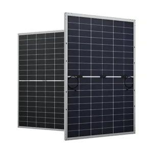 BR panel surya 1000 watt Harga pakistan 550W 580W 600W panel surya fotovoltaik setengah sel panel surya de 500w