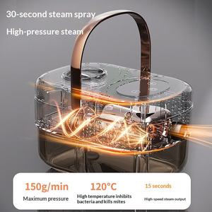 เครื่องทำความสะอาดไอน้ำแรงดันสูง 1200W 1200ml รุ่นขายดีประจำปี 2026 พร้อมอุปกรณ์เสริม 9 ชิ้น สำหรับพื้น ยาแนว กระเบื้อง พรม รถยนต์ - Product Image 3