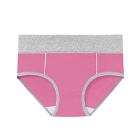 Culottes grande taille personnalisées avec logo, taille haute, effet ventre plat, en coton contrastant pour un confort quotidien