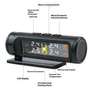 Độ chính xác cao không dây nội bộ giám sát áp suất lốp hệ thống năng lượng mặt trời hiển thị Hidden <span class=keywords><strong>TPMS</strong></span> cảm biến - Product Image 3