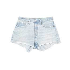 Regular Fit Casual Washed Denim Shorts <b>with</b> <b>Elastic</b> Back <b>Waistband</b> for All Day Comfort and Flexible Movement Summer Travel - Product Image 1