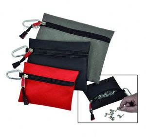 Bolsa de Herramientas con Cierre, Muestra Gratis - Paquete de 3 Bolsas Utilitarias Resistentes con Cierres Metálicos y Mosquetón, Almacenamiento Multiusos Duradero - Product Image 2