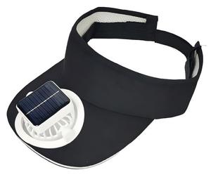 Casquette de refroidissement légère à chargement solaire avec ventilateur sans balais, double alimentation 1000 mAh, écran réglable, pour sports de plein air - Product Image 3