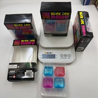 Joli cube en caoutchouc souple à pétrir, pour la relaxation musicale et la décompression