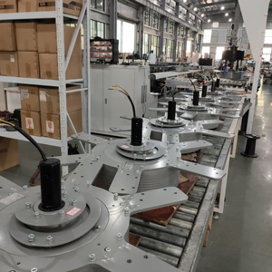 7.3m 24ft Industrial Size 220v 380v Large Aluminum Blades Ceiling <b>Fans</b> with Direct Drive Motor Controller to Adjust the Speed - Product Image 4