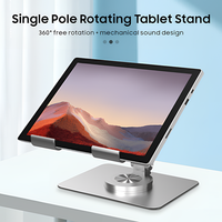 Support de protection en aluminium avec Base rotative à 360 degrés support de tablette pliable et réglable pour interrupteur de