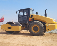 Compacteur vibrant à tambour unique CLG6120E de 20 tonnes, machine à compacter l'asphalte à haute efficacité