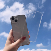 Funda Transparente para Teléfono de PC, Resistente al Agua y a los Golpes, de Alta Calidad, para iPhone 16 Pro Max 15 14 13, Diseño Simple
