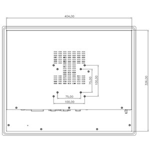 17 אינץ 'לוח תעשייתי pc אור שמש מרובעת ליבה i3 i5 i7 מסך מגע resisive - Product Image 5