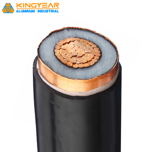 N2XS2Y/NA2XS2Y/YJV23/YJLV23-18/30KV 1X 400MM2 CU/AL XLPE ISOLATION PE GAINE EXTÉRIEURE SWA CÂBLE D'ALIMENTATION MOYENNE TENSION - Product Image 4