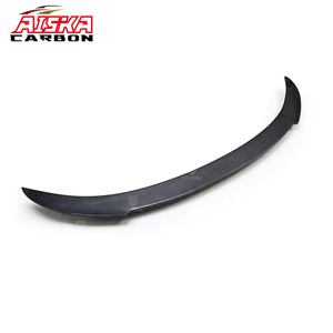 Aileron arrière style AISKA M4 en fibre de carbone noir brillant à simple volet pour Maserati Quattroporte 2013-<span class=keywords><strong>2018</strong></span> - Product Image 1