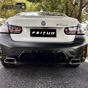 Kit carrosserie FEITUO pour <span class=keywords><strong>BMW</strong></span> Série 3 F30/F35, style <span class=keywords><strong>M</strong></span>-Tech G20 modifié, pare-chocs avant, calandre, capot, phare, garde-boue - Product Image 6