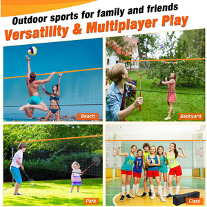 Xách tay cầu lông <span class=keywords><strong>Net</strong></span> bóng đá Tennis pickleball bóng chuyền <span class=keywords><strong>Net</strong></span> cầu lông bài <span class=keywords><strong>Net</strong></span> cho trong nhà ngoài trời - Product Image 5