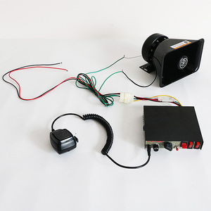 Xe Cảnh Báo Còi Xe Loa còi CJB-200W 12V 6 âm thanh lớn Micro lửa Loa khẩn cấp hệ thống báo động - Product Image 1