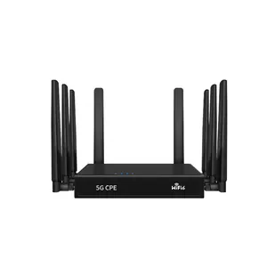 Alta Qualidade Dual Band WIFI6 5G CPE Router MT7621A 1800Mbps 5G Mesh Router com slot para cartão SIM