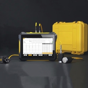 เครื่องทดสอบคอนกรีตแบบอัลตราโซนิก HC-U91 เครื่องตรวจจับ NDT สำหรับตรวจสอบความแข็งแรง ความลึก ความกว้างของรอยแตก และการตรวจสอบข้อบกพร่องภายใน - Product Image 2