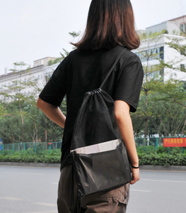 Venta al por mayor bolsa de malla bolsa de almacenamiento con cordón para deportes profesional ajustable duradero y cómodo - Product Image 2