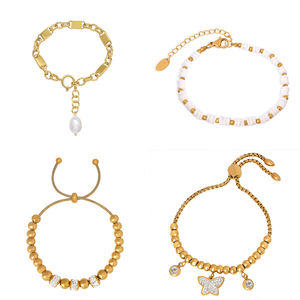 Pulsera ajustable de acero inoxidable en forma de C con apertura en caliente, última llegada, acepta palabras grabadas y patrón de oración, joyería con letras - Product Image 2