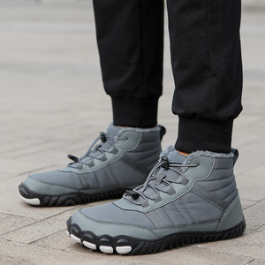 <span class=keywords><strong>Botas</strong></span> de Nieve Impermeables de Invierno para Hombre y <span class=keywords><strong>Mujer</strong></span>, Zapatillas Deportivas de Exterior de Caña Alta, Zapatos de Senderismo de Algodón a Prueba de Frío - Product Image 4