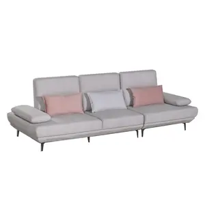 Модульный итальянский тканевый диван на заказ, креативный большой и маленький домашний дизайнерский угловой комбинированный диван