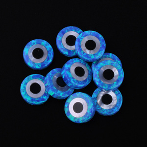 Gema de Ojo de Ópalo <span class=keywords><strong>Azul</strong></span> Oscuro, Color de Venta Caliente, Ojo de Ópalo, Ojo de Ópalo Redondo - Product Image 6