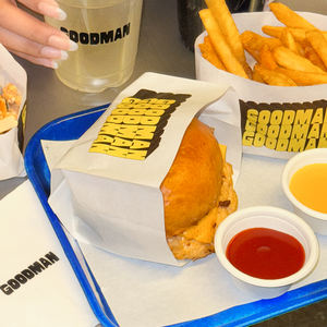 Sacs en papier kraft jetables biodégradables et recyclables avec logo personnalisé, fond pointu, pour frites, poulet frit, hamburgers - Product Image 5