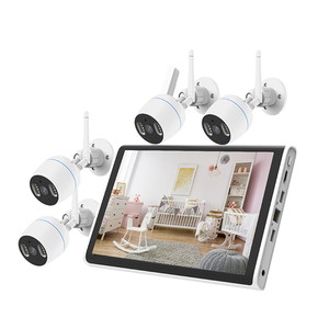 Tuya Bộ NVR Bộ Hệ Thống An Ninh Camera CCTV Màn Hình 10.1 Inch 3MP 4CH Bộ Nvr 4 Camera - Product Image 5