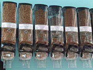 ECOBOX Dispensador de Alimentos para Mascotas, Gatos y <span class=keywords><strong>Perros</strong></span>, Dispensador de Cereales, Granos, Alimentos <span class=keywords><strong>a</strong></span> Granel, Bocadillos, Anacardos, <span class=keywords><strong>Pistachos</strong></span>, Frutos Secos, Contenedor de Gravedad para Tienda - Product Image 4