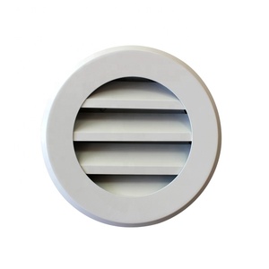 Grandaire ตะแกรงระบายอากาศ,ระบายอากาศแบบวงกลม Louvres สภาพอากาศพร้อมหน้าจอนก - Product Image 1