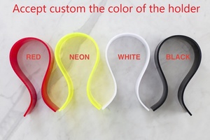 Custom Headphone <strong>Stand</strong> <strong>Headset</strong> Hanger Holder Acrylic Headphone Display <strong>Stand</strong> - Product Image 3