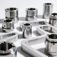 Faible MOQ, échantillon gratuit, support de coque en aluminium usiné CNC sur mesure pour services d'usinage électronique