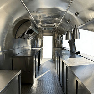 Night Market Commercial Street Ice Cream Cart Food Cart Snack Cart Internet Famous Food Cart Street Vending Cart Stainless Steel - Product Image 6