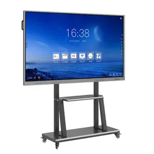 2024 Schlussverkauf 75 Zoll interaktives Flachbild 4K-LCD-Flatbild All-In-One interaktives Flachbild für Bildung