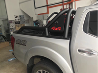 Pour camion 2015- HILUX/VIGO/REVO/RANGER/TRITON/NAVARA/D-MAX/BT-50 accessoires de voiture ABS Tonneau couverture avec arceau