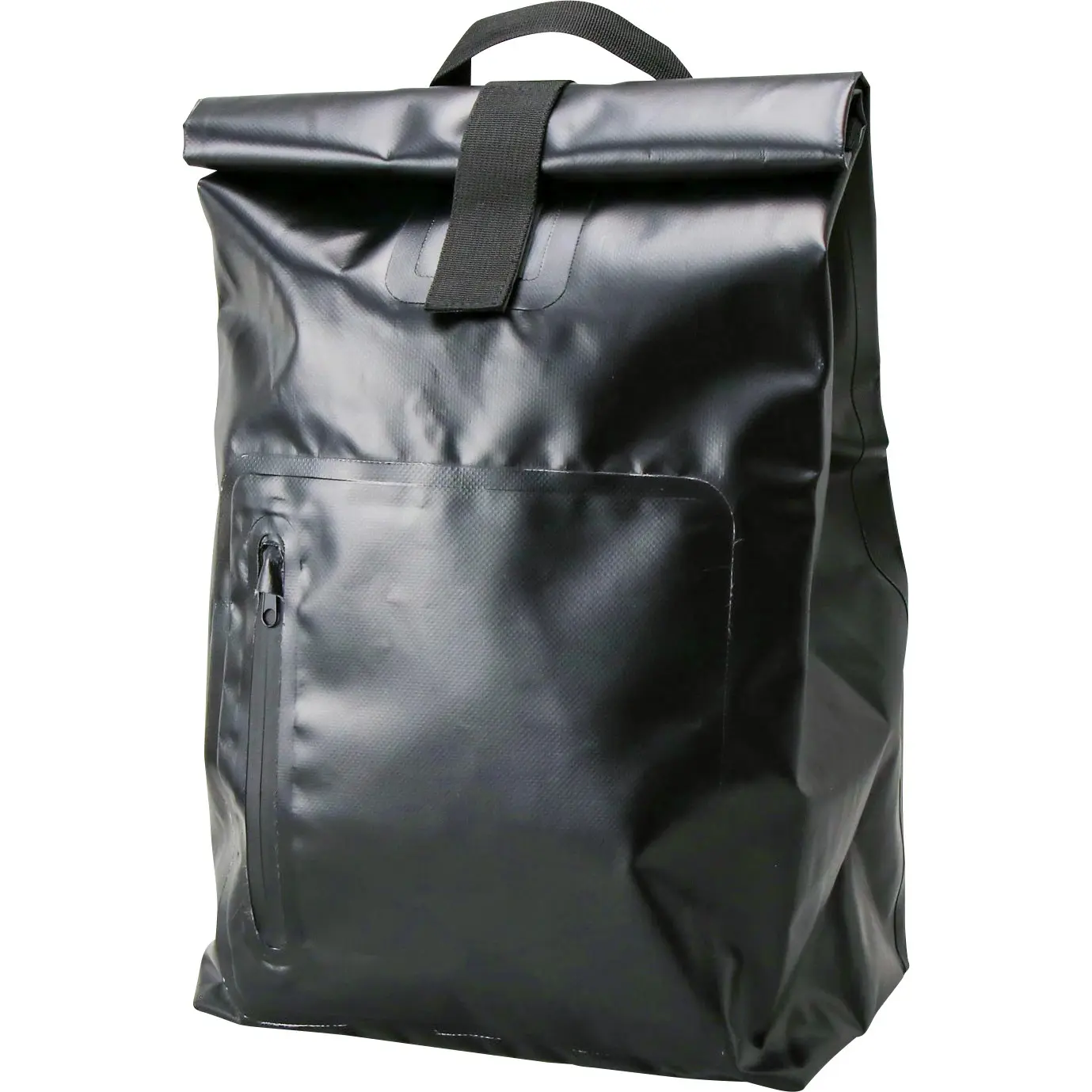 Leyi Sac à dos recyclé à couvercle roulé, grand sac à dos de tourisme de plein air imperméable, sacs quotidiens pour ordinateur portable personnalisés et durables pour hommes en gros