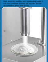 Distributeur de gros Distributeur volumétrique à vis spiralée Petite tarière manuelle Machine de remplissage de poudre de lait en poudre pour poivre, épices, café