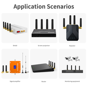 長距離Wifiアンテナワイヤレス2.4G 5.8G 5dbi GSM 3G 4G 868mhz Mimo LTEラバーダックアンテナ外部通信アンテナ - Product Image 6