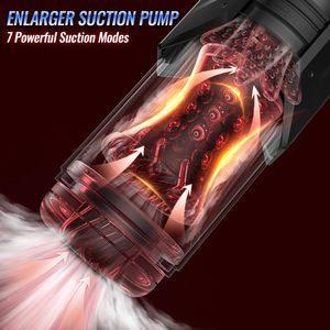 Masturbador Masculino de Bolsillo con Succión, Empuje y Rotación, Resistente al Agua, con Sincronización por APP e IA - Product Image 3