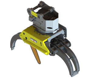 Machine à couper le bois XUVOL WYJ-90W-E pour excavatrice, machine à couper le bois, machine à élaguer les branches d'arbres pour autoroute / municipal, scie à grappin rotative pour bûches - Product Image 4