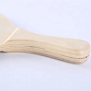 Fsc 100% Poplar gỗ bãi biển dơi mái chèo vợt tùy chỉnh bãi biển vợt Bộ - Product Image 4