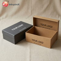 Boîte à chaussures de luxe personnalisée, vente chaude, boîte à chaussures de haute qualité avec carton ondulé, boîtes à chaussures vides pour cadeaux