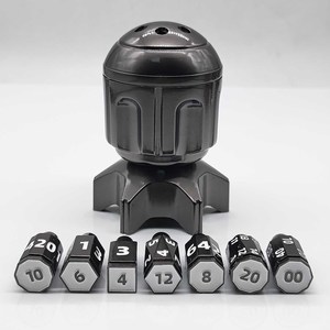 Poliedro giratorio RPG Metal Rocket Bullet Dice para DND Dungeons & Dragons para juegos <span class=keywords><strong>de</strong></span> <span class=keywords><strong>mesa</strong></span> - Product Image 2
