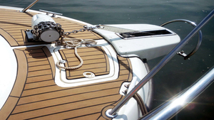 <span class=keywords><strong>2021</strong></span> platelage de bateau de PVC de luxe supérieur comme plancher en caoutchouc de plate-forme de Yacht de teck beaucoup mieux que l'eva - Product Image 5